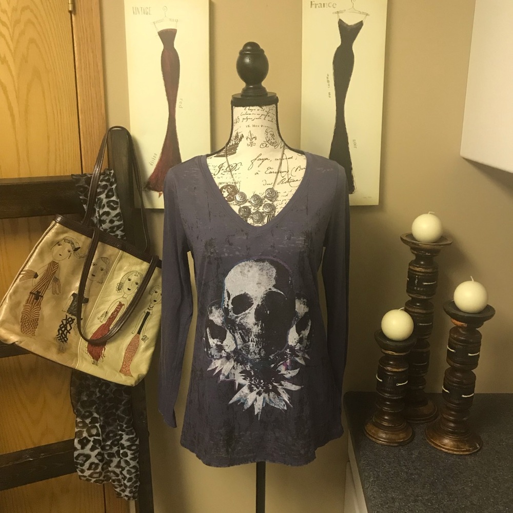 Rock & Republic Burnout Tee